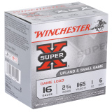 Super-X Game Load 16 Gauge 2.75 Inch 1165 FPS 1 Ounce 6 Shot