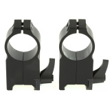 Warne 1 inch, QD, Ultra High Matte Rings