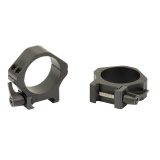 Maxima Horizontal Quick Disconnect Ring, Fits 34MM Optics, Low Height, Steel Construction, Matte Finish, Black 520LM