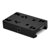 Red Dot Riser, Low Pro Reflex Mount, Fits Picatinny, Aluminum Construction, Anodized Finish, Black 6109M