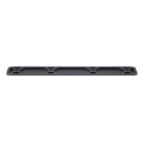 Tactical ARCA Rail, Fits M-LOK, 12" Long, Matte Anodized Finish, Black 6206M