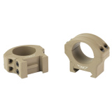 HyperLite Rings, 1" Low, Matte Finish, Flat Dark Earth, Fits Picatinny 8500DE