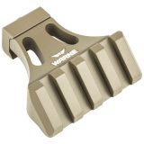 Picatinny Side Mount Adapter, 45 degree, Dark Earth