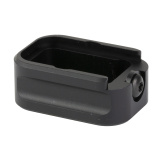 Mag Extension +3 | Glock 17/22, Black, Capacity +3/9mm, +2/.40