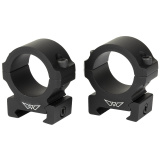Vapor Horizontal, 1", Medium Rings, Matte Finish, Black, Fits Picatinny V601M
