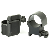 Detachable Top Mount Extension Rings Extra High Matte 1 Inch