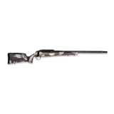 307 Alpine CT, Bolt-action Rifle, 300 Winchester Magnum, 22" Threaded Barrel, 5/8X24 Thread Pitch, Cerakote Brush Strokes with Exposed Carbon Fiber, WYO Brown, Carbon Fiber Stock, 3 Rounds, 2" Muzzle Brake, Right Hand 3WACT300NR4B