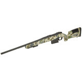 307, HUSH, Bolt Action Rifle, 7MM Backcountry, 20" Threaded Barrel, Cerakote Finish, HUSH Tundra Camo, Muzzle Brake, 5 Rounds, 1 Magazine 3WRHS7MMBR2B