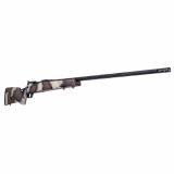 Mark V High Country, Bolt Action Rifle, 280 Ackley Improved, 24" Spiral Fluted #1 Contour Barrel, Threaded 1/2-28, 1:9" Twist, Deep Fluted Bolt, Cerakote Finish, Graphite Black, Peak 44 Bastion Carbon Fiber Stock, Exposed Carbon Fiber with Brown Sponge P