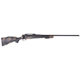 Vanguard Black Hills Bolt-action Rifle | 308 Winchester, 18" Threaded Barrel 5/8X24 w/Brake, Top Rail, Pic/Arca Bipod Mount, Black Monte Carlo Polymer Stock with Green and Tan Paint, 5 Rounds, Matte Finish, Blued Metal Parts, Right Hand VBS308NR0B