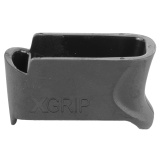Mag Spacer, Black, Adapts the ETS 9Rd 9MM Magazines for Use in the Glock 43, Compatible with 9Rd ETS Magazines Only XGGL43-9