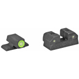 RAM Night Sights, Green Front Dot, Fits Sig P320, P365, P225, P226, P229, Springfield XD, XDm & XDs, FN 509, Steel/Blued SI-R015P-6G