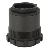 HD 3-Lug HUB Adapter | 9mm Bore, Replaces Any 1-3/8x24 (HUB & SilencerCo Bravo) Mount, Matte Finish, Black YHM-2050