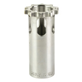 Nielsen Pistons, 9mm, M13.5X1LH, Stainless Steel, Compatible with YHMs Booster Housing YHM-2055 as Well as Many Popular Pistol Suppressors, Silver YHM-2060-M