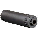 R9 Suppressor  .17HMR-9MM, 17-4PH Stainless Steel, 10.7oz, 1.562" Diameter, 5.2" Long, Cerakote Black, Includes Universal Rifle Suppressor Mount (YHM-2145-28) YHM-2155-28