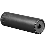 R9 Suppressor  .17HMR-9MM, 17-4PH Stainless Steel, 10.7oz, 1.562" Diameter, 5.2" Long, Cerakote Black, Includes Universal Rifle Suppressor Mount (YHM-2145-28) YHM-2155-28