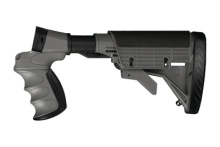 Talon Tactical Shotgun Stock With Scorpion Buttpad and Recoil Grip Most 12 Gauge Mossberg 500/535/590/835 And Maverick 88 Destroyer Gray