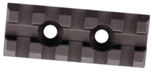 Two Inch Aluminum AR-15 Forend Picatinny Rail Fits 8-Sided Aluminum Forends