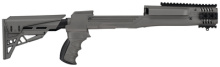 Ruger Mini-Thirty Strikeforce Six-Position Adjustable Side-Folding TactLite Stock With Scorpion Recoil System Destroyer Gray