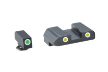 Pro Series Night Sight Set Green Front Yellow Rear Glock 17/39