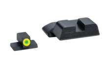 Protector Sight Set Green Front/Serrated Black Rear S&W M&P (not Pro or Shield)