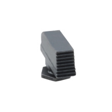 Black Serrated Front Sight .200 Height .125 Width For Glock Pistols
