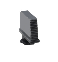 Black Serrated Front Sight .330 Height .090 Width For Glock Pistols