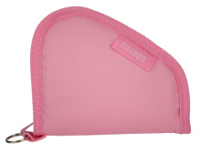 Pistol Rug Without Handles Pink With Pink Trim 7x6 Inches