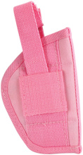 Belt and Clip Ambidextrous Holster For Most Small Frame Revolvers With 2-2.5 Inch Barrels Pink