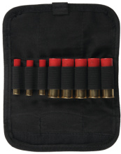 Shotgun Shell Ammo Pouch Holds 8 Black