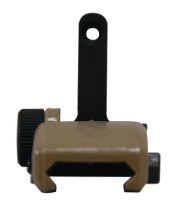 Folding Rear BUIS - Back-Up Iron Sight Dark Earth