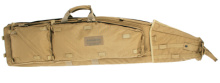 Long Gun Sniper Drag Bag Coyote Tan Overall Length 51 Inches