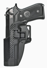 CQC Carbon Fiber Serpa Active Retention Holster Textured Black Left Hand For H&K USP Compact and P-2000