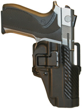 CQC Carbon Fiber Serpa Active Retention Holster Textured Black Right Hand For Smith & Wesson 5900/400 and TSW