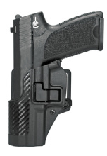 CQC Carbon Fiber Serpa Active Retention Holster Textured Black Left Hand For H&K USP Full Size