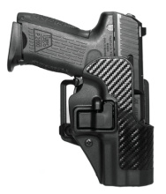 CQC Carbon Fiber Serpa Active Retention Holster Textured Black Right Hand For H&K P-2000