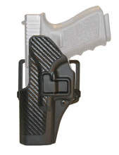 CQC Carbon Fiber Serpa Active Retention Holster Textured Black Left Hand For Springfield XD Subcompact