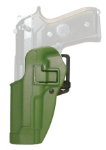 CQC Carbon Fiber Serpa Active Retention Holster Olive Drab Left Hand For Beretta 92/96