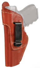 Leather Inside The Pants Holster With Clip Brown Left Hand For 1911 Government 5 Inch