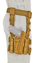 Tactical Serpa Carbon Fiber Holster Coyote Tan Right Hand For Colt 1911