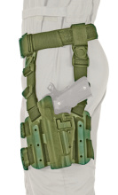 Tactical Serpa Carbon Fiber Holster Olive Drab Left Hand For Colt 1911