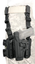 Tactical Serpa Carbon Fiber Holster Black Left Hand For Beretta M-9 (92/96)