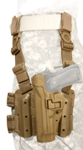 Tactical Serpa Carbon Fiber Holster Coyote Tan Left Hand For Beretta M-9 (92/96)