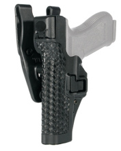 Level 3 Serpa Auto Lock Duty Holster Basket Weave Black Left Hand For Glock 17/19/22/23/31/32