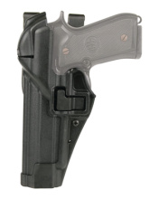 Level 3 Serpa Auto Lock Duty Holster Matte Black Left Hand For S&W 5946