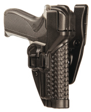 Level 3 Serpa Auto Lock Duty Holster Basket Weave Black Right Hand For S&W 5946