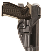 Level 3 Serpa Auto Lock Duty Holster Plain Black Right Hand For S&W 5946