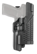 Level 3 Serpa Light Bearing Duty Holster Basket Weave Black Left Hand For Beretta 92/96/M9A1 With Rails - Not Elite or Brigadier