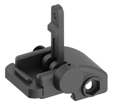 Folding Rear BUIS - Back-Up Iron Sight Black