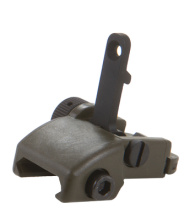 Folding Rear BUIS - Back-Up Iron Sight Olive Drab